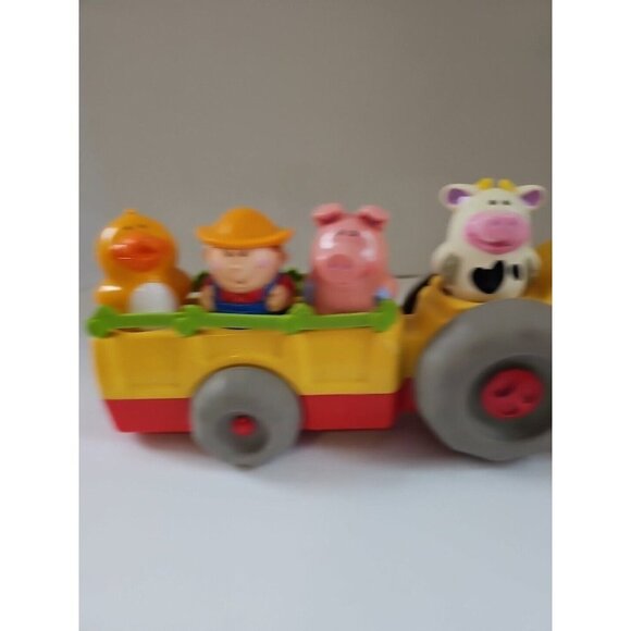 Playskool Fun Tunes Tractor Old MacDonald Had A Farm" Musical Toy NotTested 2002 - Picture 2 of 6